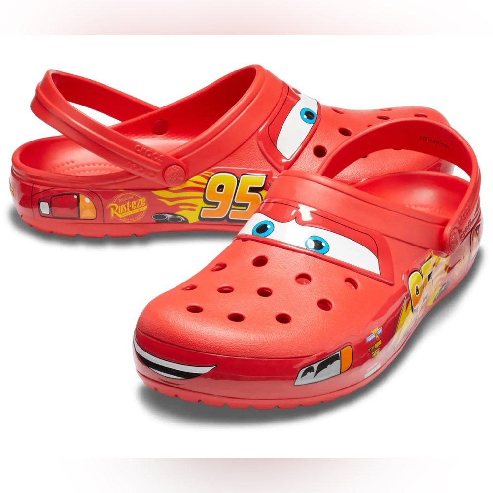 Lightning Mcqueen Adult Crocs